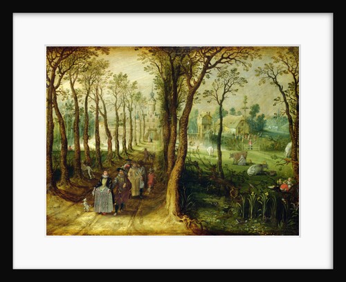 The Castle in the Marsh by Adriaen Pietersz. van de Venne