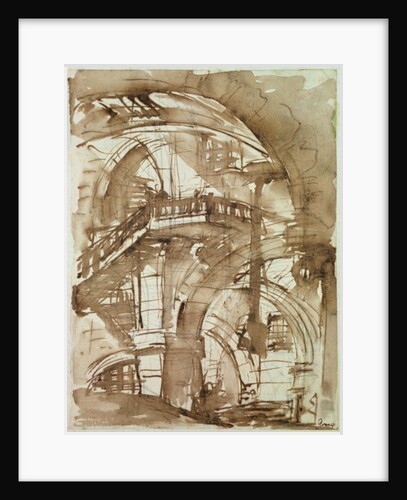 Roman Prison by Giovanni Battista Piranesi