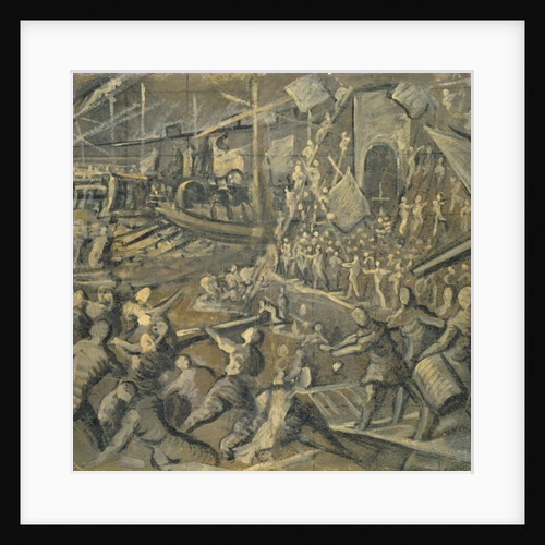 The Conquest of Constantinople by the Venetians in the year 1204, 1598-1605 by Domenico Robusti Tintoretto