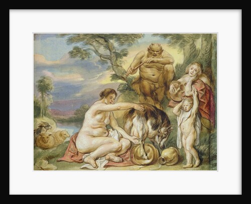 Jupiter as a Child by Jacob Jordaens