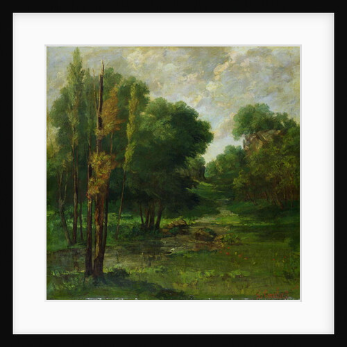 Forest Landscape, 1864 by Gustave Courbet