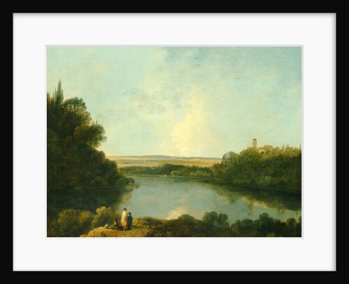 The Nemi Lake near Rome, c.1760 by Richard Wilson