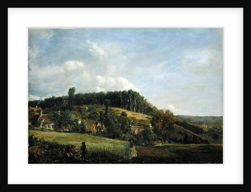 Landscape in Northern Germany by Adolf Vollmer