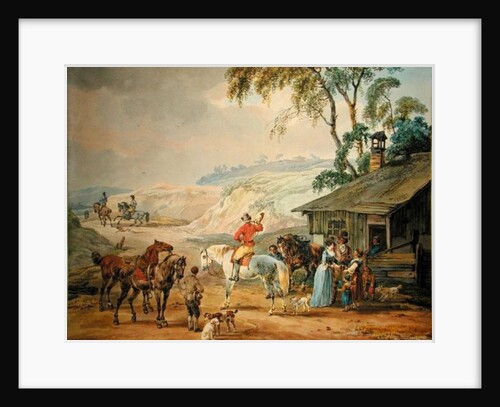 Hunting Party by Wilhelm Alexander Kobell