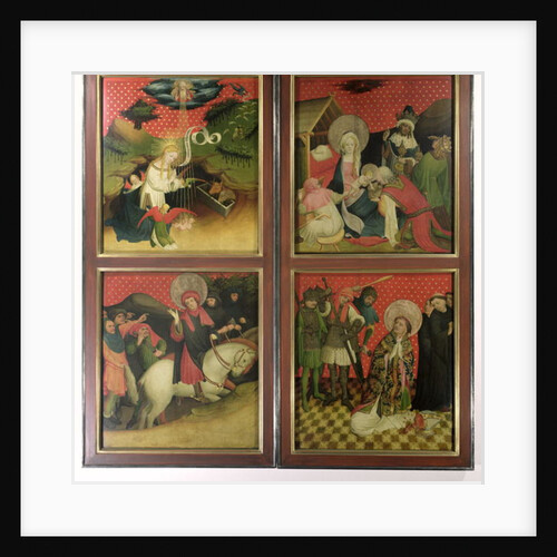 The St. Thomas Altar from St. John's Church, Hamburg, begun in 1424 by Francke Master