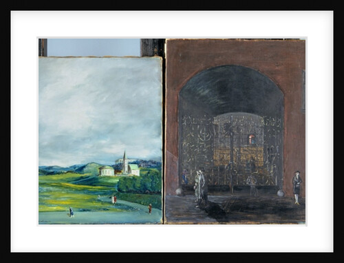 Landscape and street scene by Joachim Ringelnatz