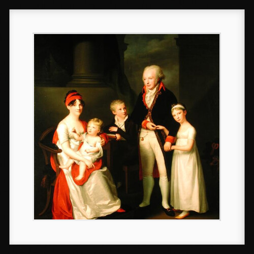Marc Andre Souchay and His Family, c.1805 by Friedrich Carl Groger