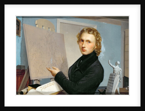 Self Portrait, 1822 by Hans Heinrich Porth