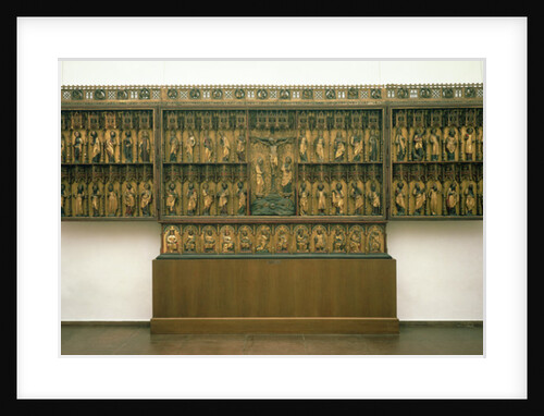 High Altar of St. Peter's in Hamburg, the Grabower Altar, 1383 by Master Bertram of Minden