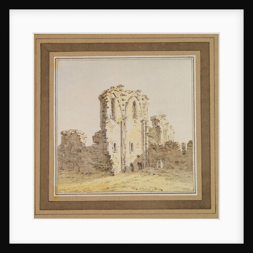 Monastery Ruins, c.1806 by Caspar David Friedrich