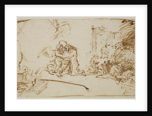 Christ on the Mount of Olives by Rembrandt Harmensz. van Rijn