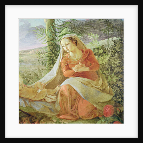 The Virgin from 'Rest on the Flight to Egypt', 1805-06 by Philipp Otto Runge