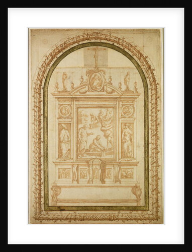 St. Peter Fishing, study for the Altar of the Vasari Family in Arezzo, 1563 by Giorgio Vasari