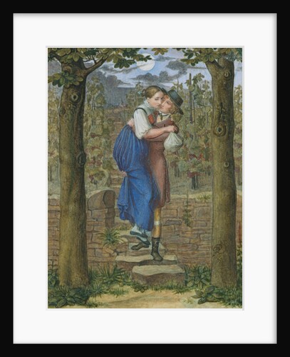 Hermann and Dorothea, 1828 by Julius Oldach