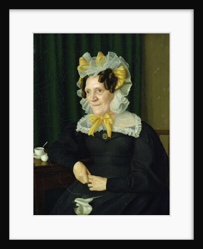 Portrait of an Old Woman, 1829 by Julius Oldach