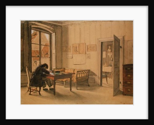 Erwin Speckter in his Munich Home by Carl Julius Milde