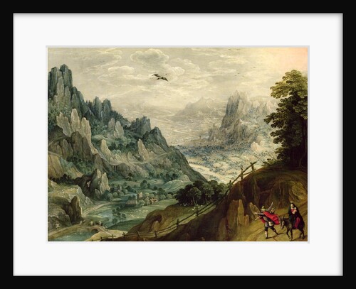 The Flight into Egypt, c.1598-1623 by Tobias Verhaecht