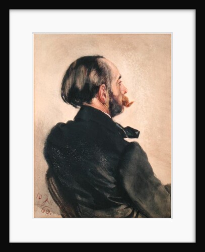 Richard, the Brother of the Artist, 1860 by Adolph Friedrich Erdmann von Menzel