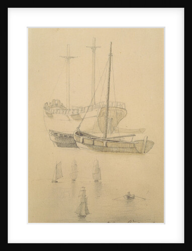 Ships by Caspar David Friedrich