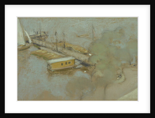 Jetty on the Aussenalster, 1913 by Edouard Vuillard