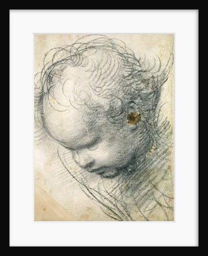 Head of a Cherub by Raphael