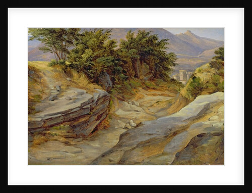 Italian Mountain Landscape, c.1824 by Joachim Faber