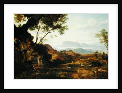 Italian Landscape by Joachim Faber