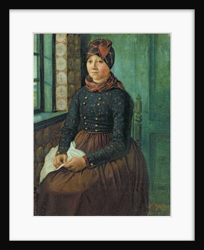 Girl from Fano, 1834 by Erwin Speckter