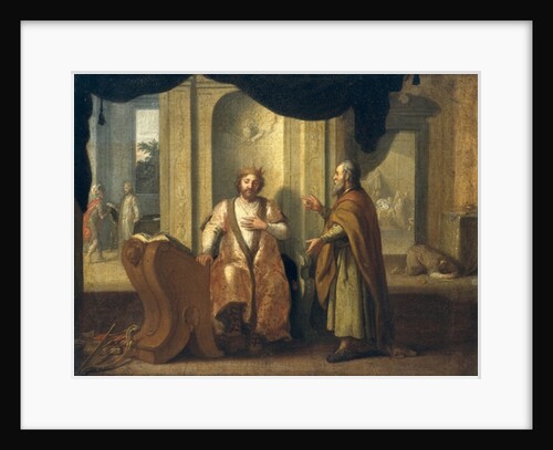 David and Nathan, 1672 by Matthias Scheits