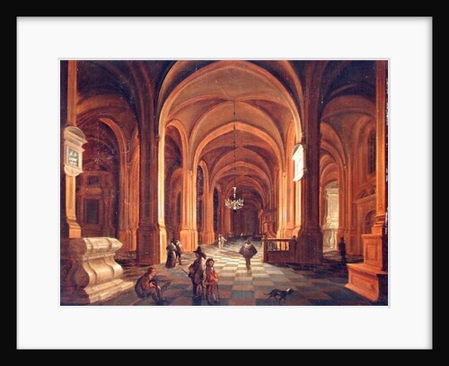 Church Interior, 1641 by Anthonie de Lorme