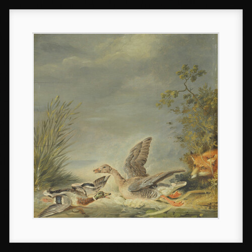Fox and Waterfowl by Johann Friedrich August Tischbein