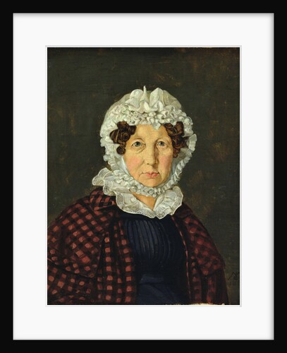 Maria Christine Hubbe, 1830 by Carl Julius Milde
