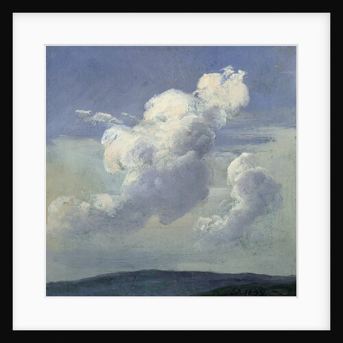Cloud Study, 1832 by Johan Christian Dahl