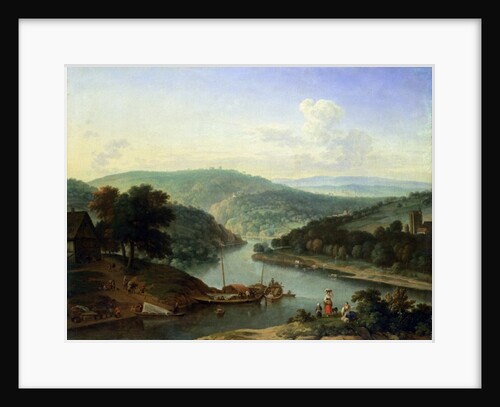 River Landscape, 1697 by Jan van der the Younger Meer