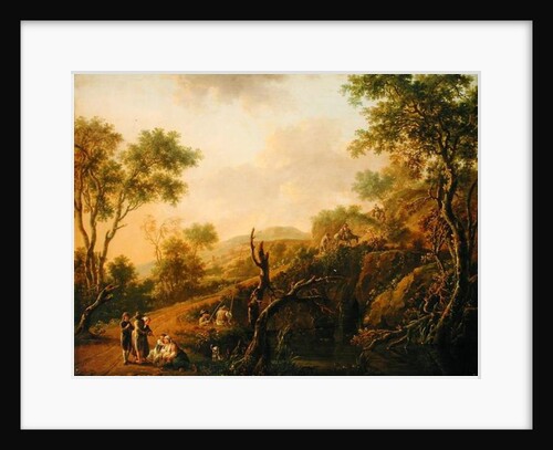 Italian Landscape by Hendrik Willem Schweickhardt