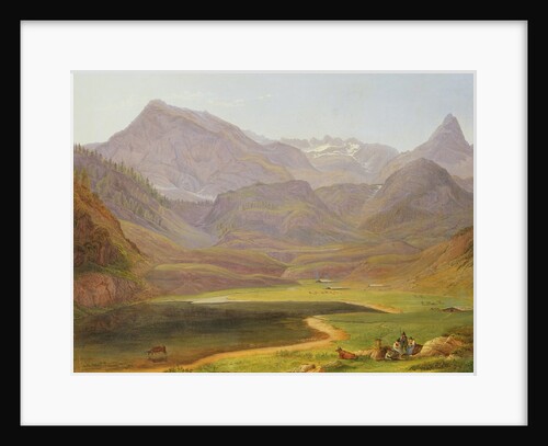 The Funtensee, 1841 by Gustav Reinhold