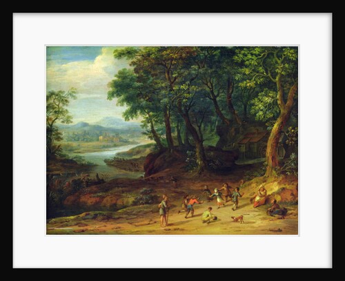 Landscape, 1728 by Johann Holst