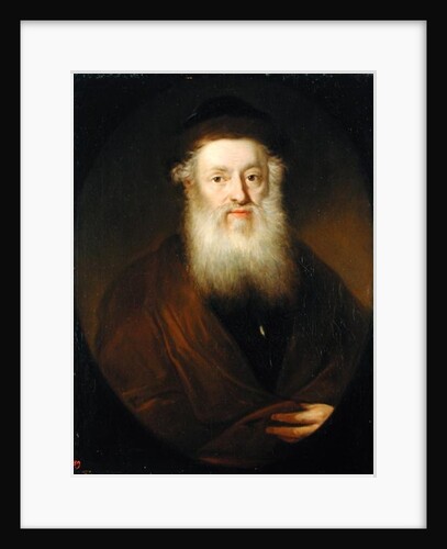 Portrait of a Rabbi, c.1709 by Andreas Scheits