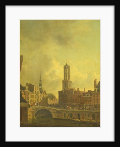 Utrecht Street Scene by Dutch School