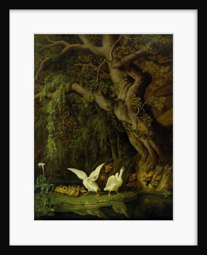 Foxes and Geese by Johann Heinrich Tischbein