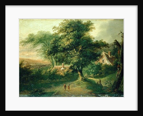 Landscape, 1827 by Friedrich Rosenberg
