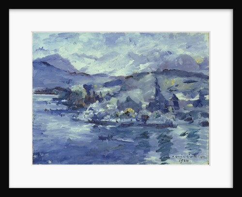 Afternoon on Lake Lucerne, 1924 by Lovis Corinth