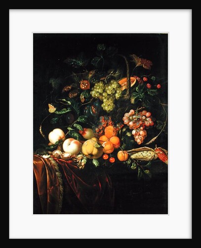 Fruit Still Life by Ernst Stuven