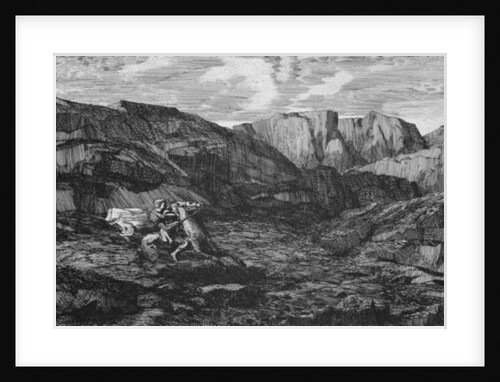 Horse and Rider by Odilon Redon