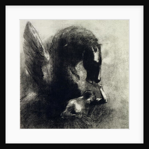 Pegasus by Odilon Redon