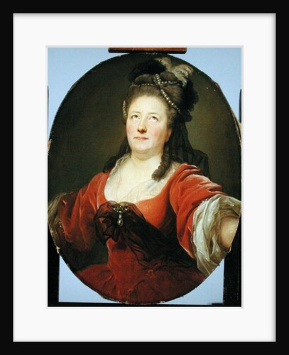 Portrait of the Actress Friederike Seyler by Anton Graff