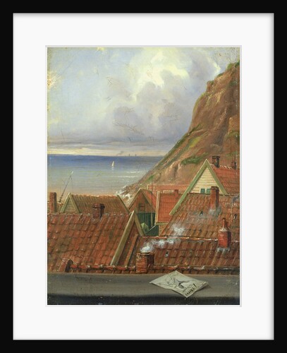 View from a Window of Helgoland by Ernst Willers