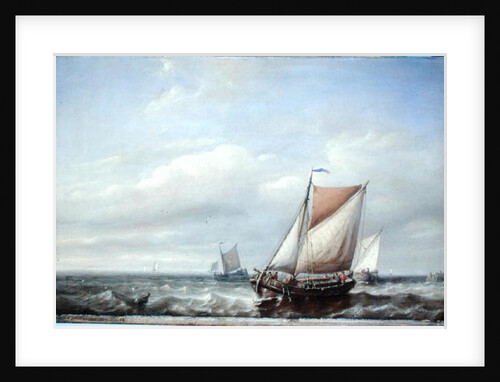 Still Sea in Fine Weather by Paul Jean Clays