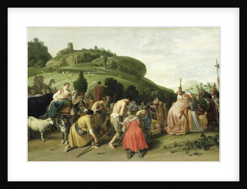 Joseph Receives his Father in Egypt, 1628 by Nicolaes Cornelisz Moeyaert