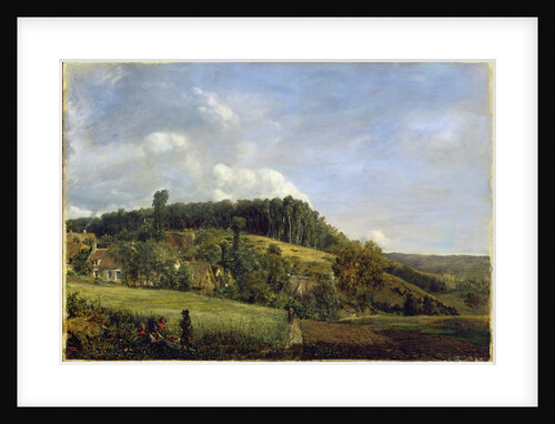 Forest Glade near a Village, 1833 by Pierre Etienne Theodore Rousseau
